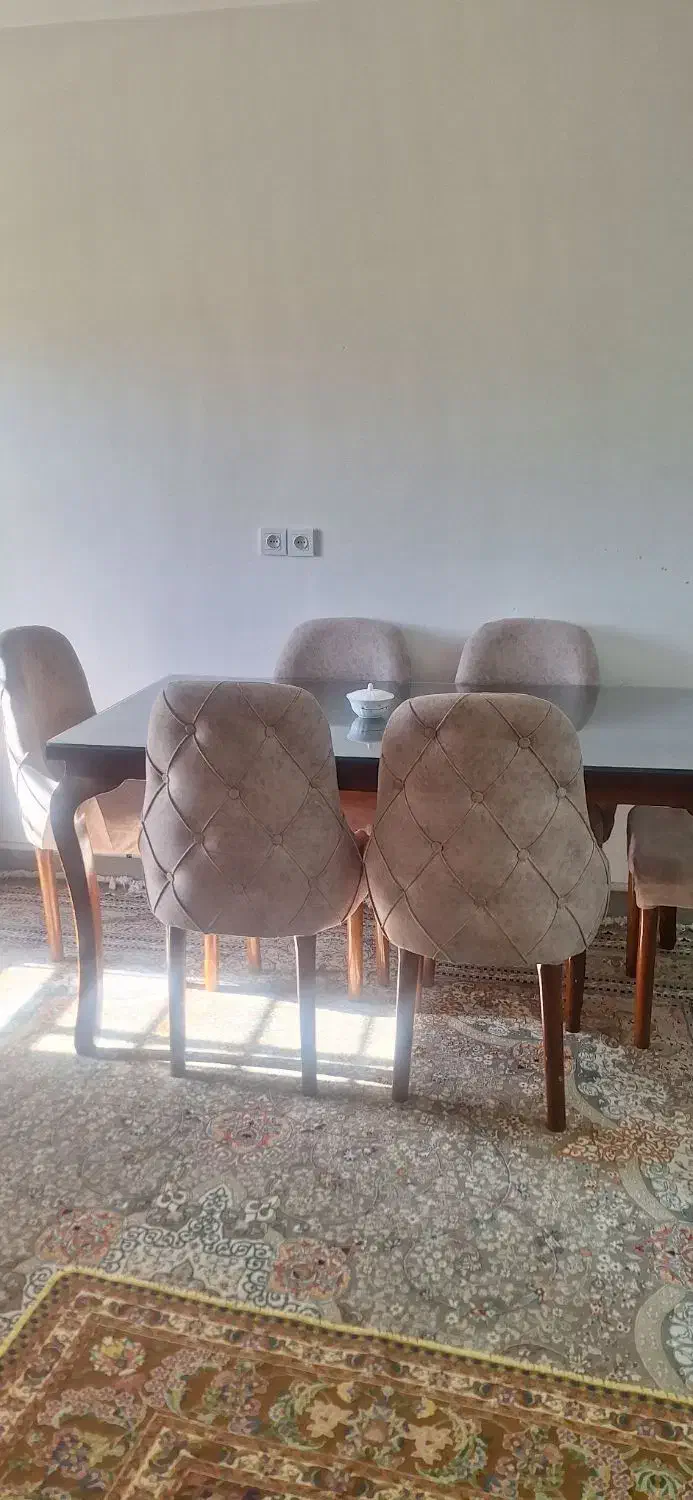 میز غذا خوری ۶ نفره|میز و صندلی غذاخوری|دره شهر, |دیوار