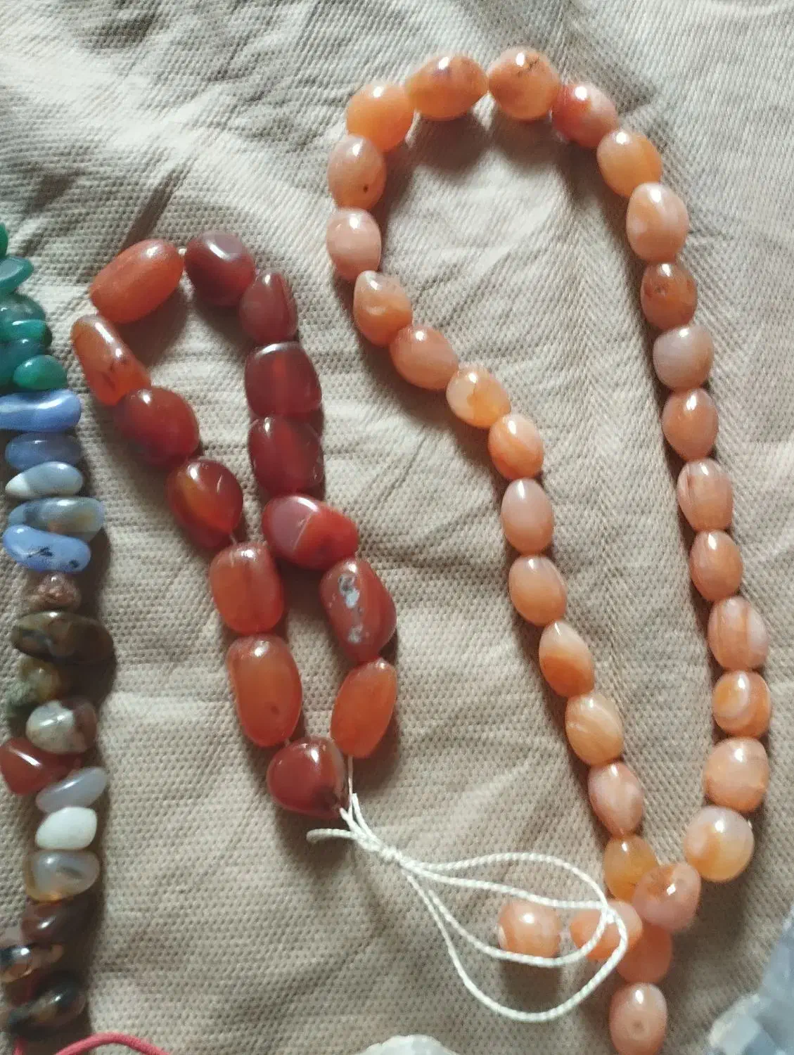 تعدادی سنگ عقیق معدنی مناسب نگین وگردنی|جواهرات|قرچک, مهدیه|دیوار