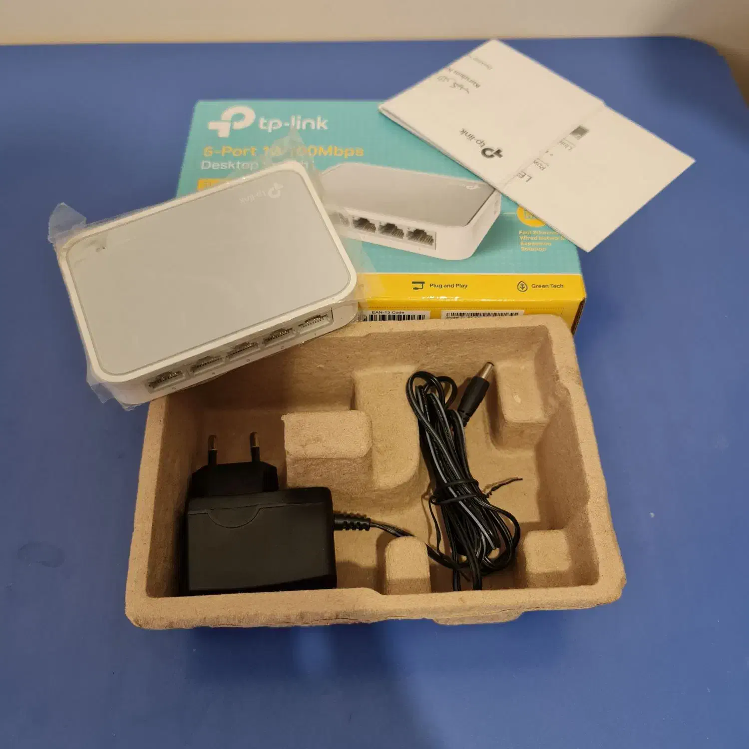 هاب سوئیچ ۵ پورت tp-link آکبند نو|مودم و تجهیزات شبکه|تهران, زرکش|دیوار