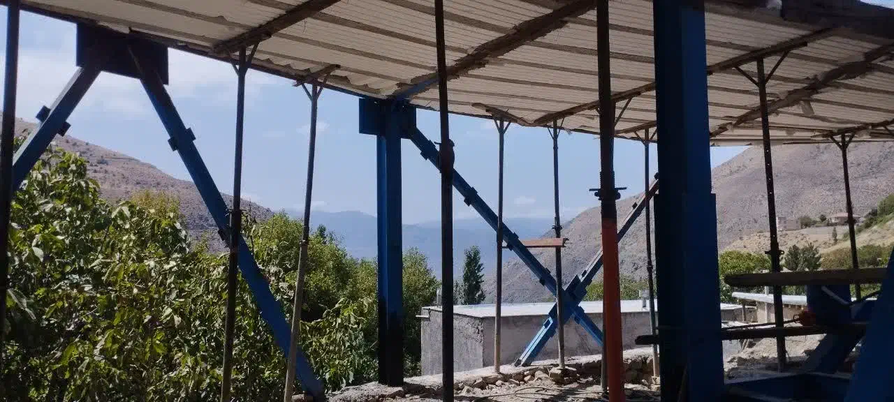 اجرای اسکلت بتن .اسکلت فلزی .استخر و شیروانی|خدمات پیشه و مهارت|قزوین, |دیوار