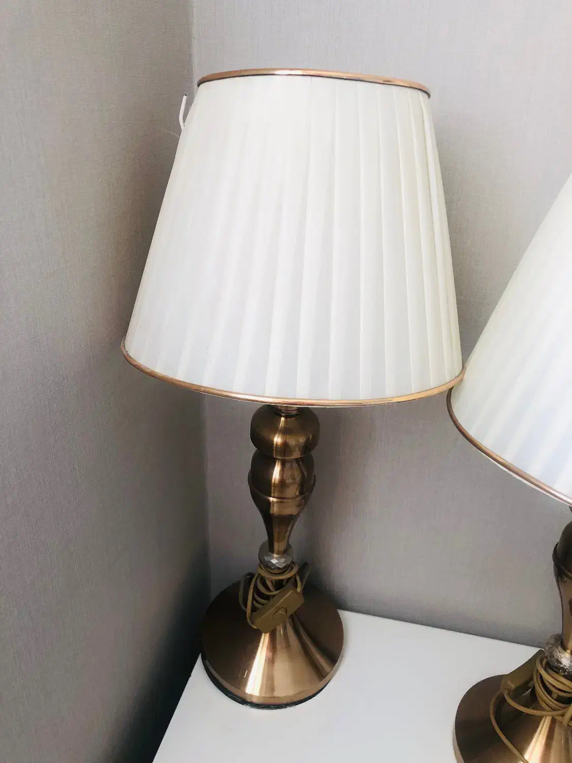 آباژور دو عدد جفت|چراغ خواب و آباژور|مشهد, الهیه|دیوار