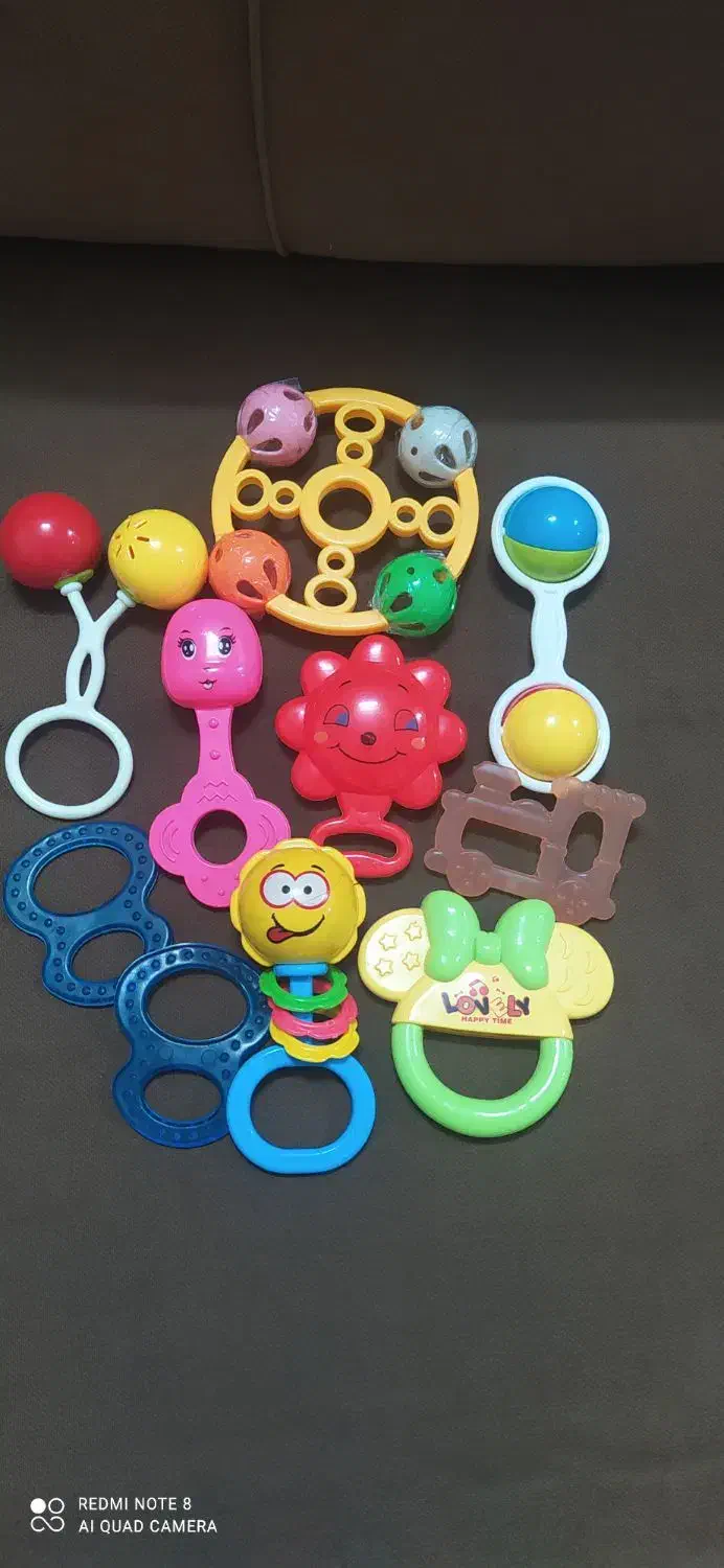 جقجقه نوزادی ودندان گیر کودک فروشی|اسباب و اثاث بچه|قم, وادی السلام|دیوار