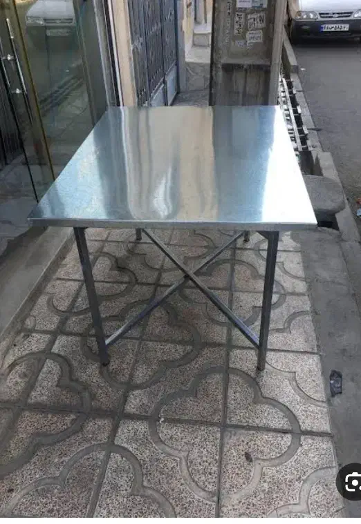 میز آهنی|میز و صندلی غذاخوری|قزوین, |دیوار