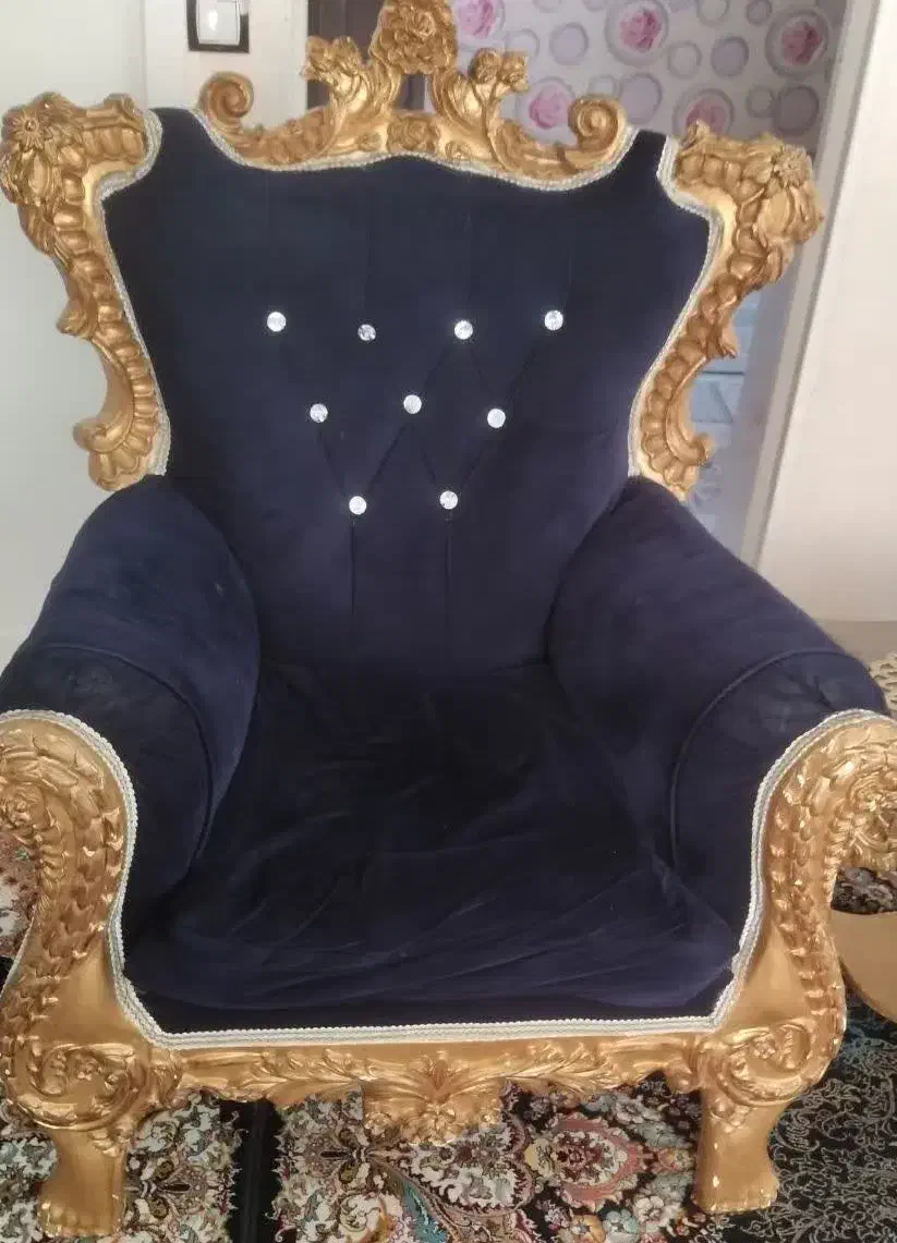 مبل سلطنتی|مبلمان خانگی و میز عسلی|فردیس, شهرک شهید حسینی|دیوار