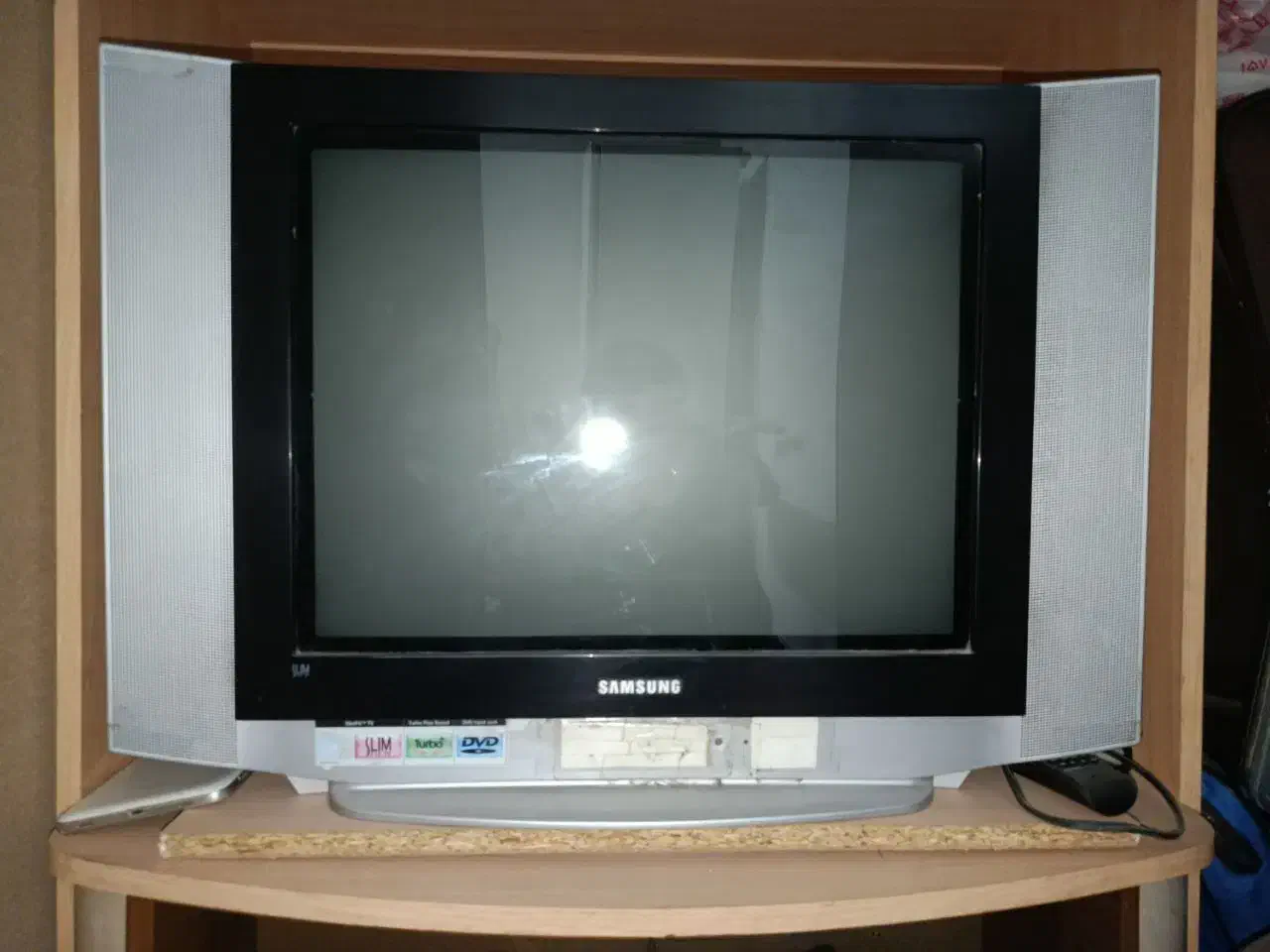 تلویزیون ۲۱ اینچ سامسونگ|تلویزیون و پروژکتور|جهرم, |دیوار