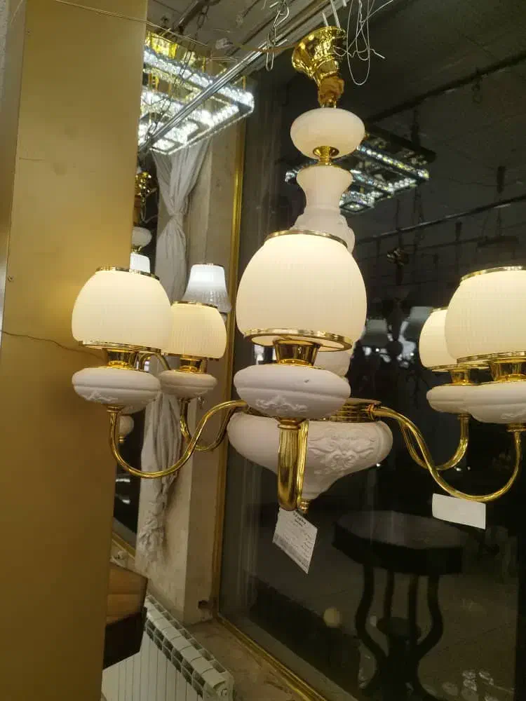 لوستر|لوستر و چراغ آویز|زنجان, |دیوار