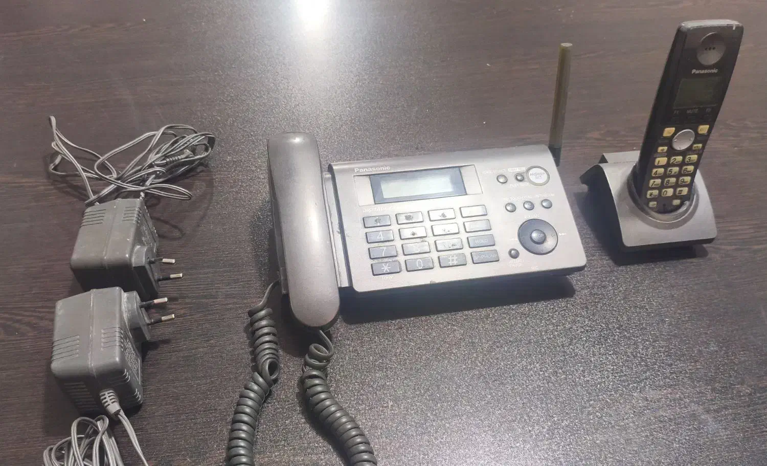 تلفن پاناسونیک اصل ژاپن|تلفن رومیزی|فولادشهر, B1|دیوار