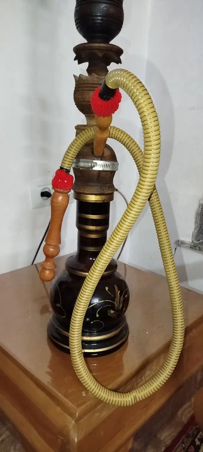 قلیان چوبی|کلکسیون و سرگرمی|خسروشاه, |دیوار