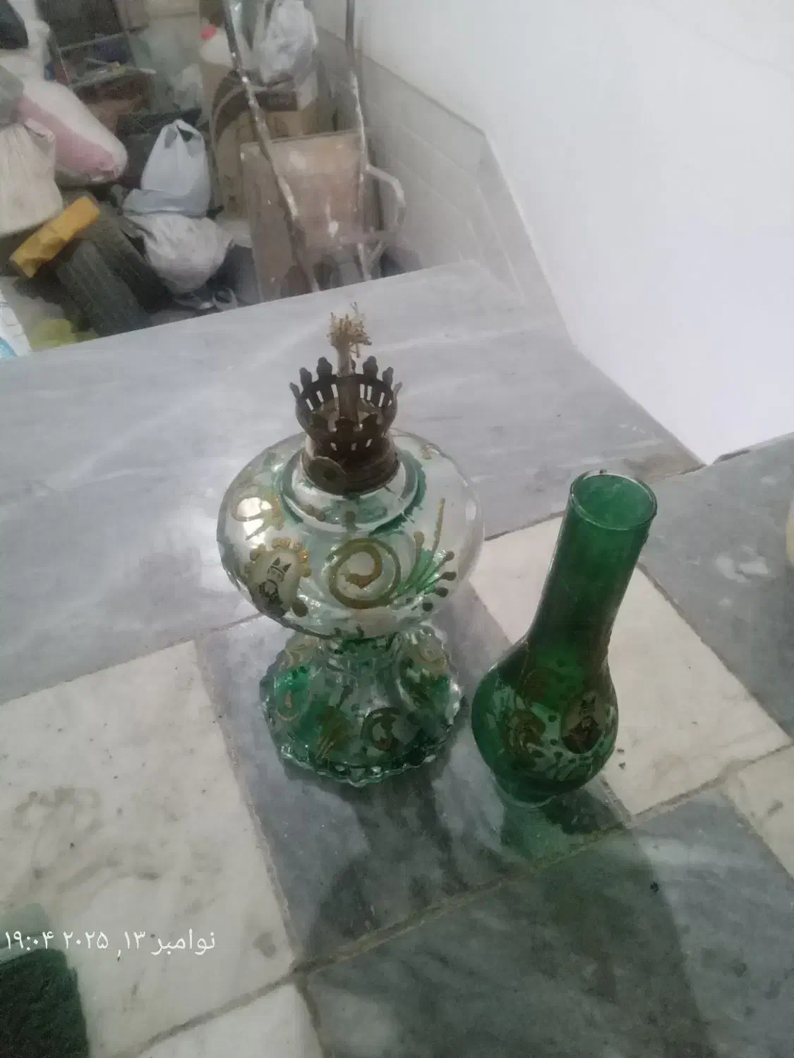 چراغ نفت سوز|لامپ و چراغ|قم, زند آباد|دیوار