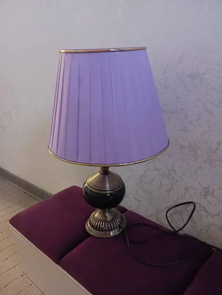 آباژور ساعت فرش|چراغ خواب و آباژور|فولادشهر, C5|دیوار