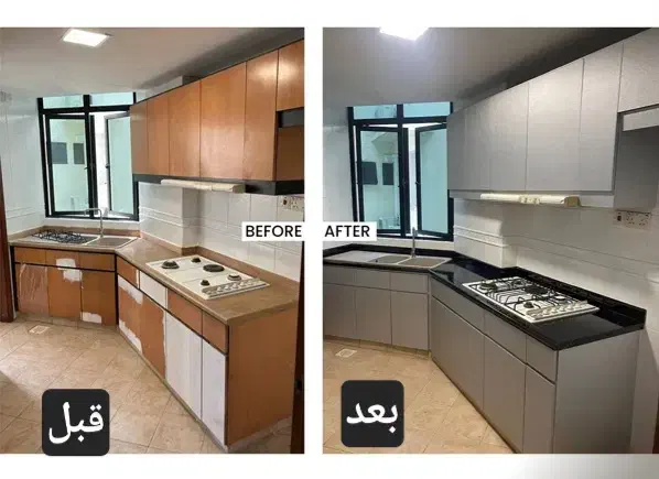 خدمات کابینت و دکوراسیون و تغییر رنگ|خدمات پیشه و مهارت|ماکو, |دیوار