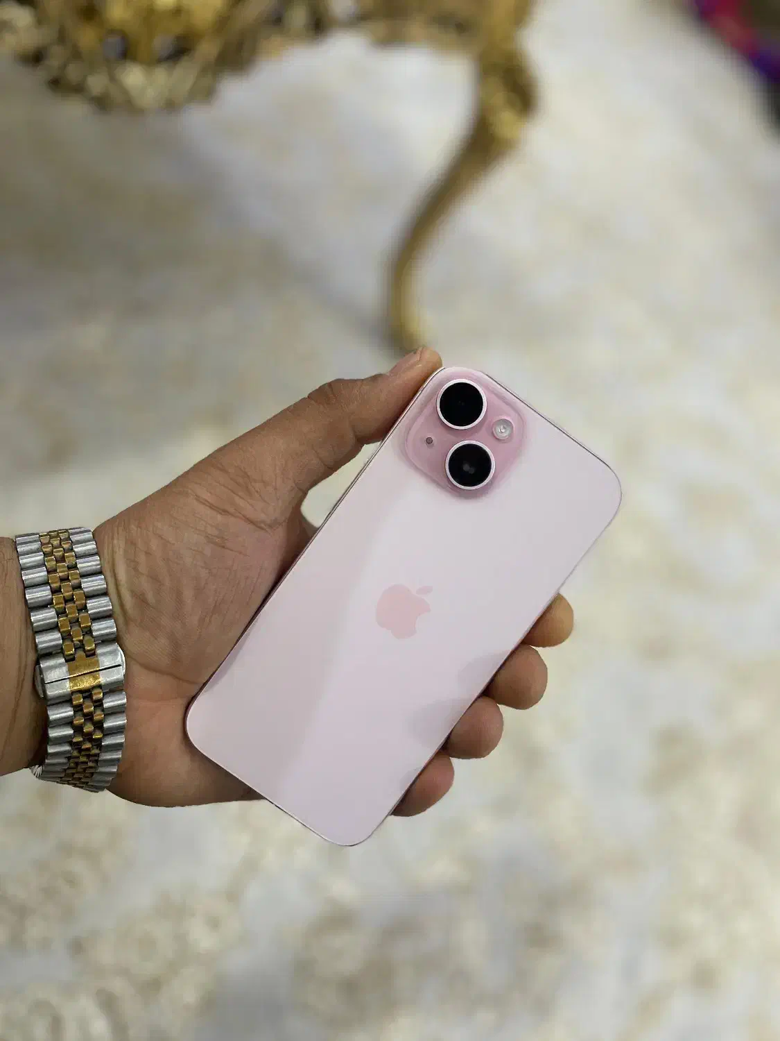 آیفون ۱۵نرمال صورتی ۱۲۸ ch|موبایل|اهواز, کوی نیرو|دیوار