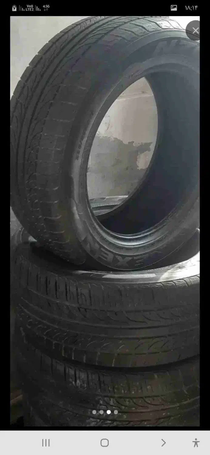 لاستیک کره ای سایز ۱۷ جفت دو پنصد|قطعات یدکی و لوازم جانبی|پردیس, فاز ۶|دیوار