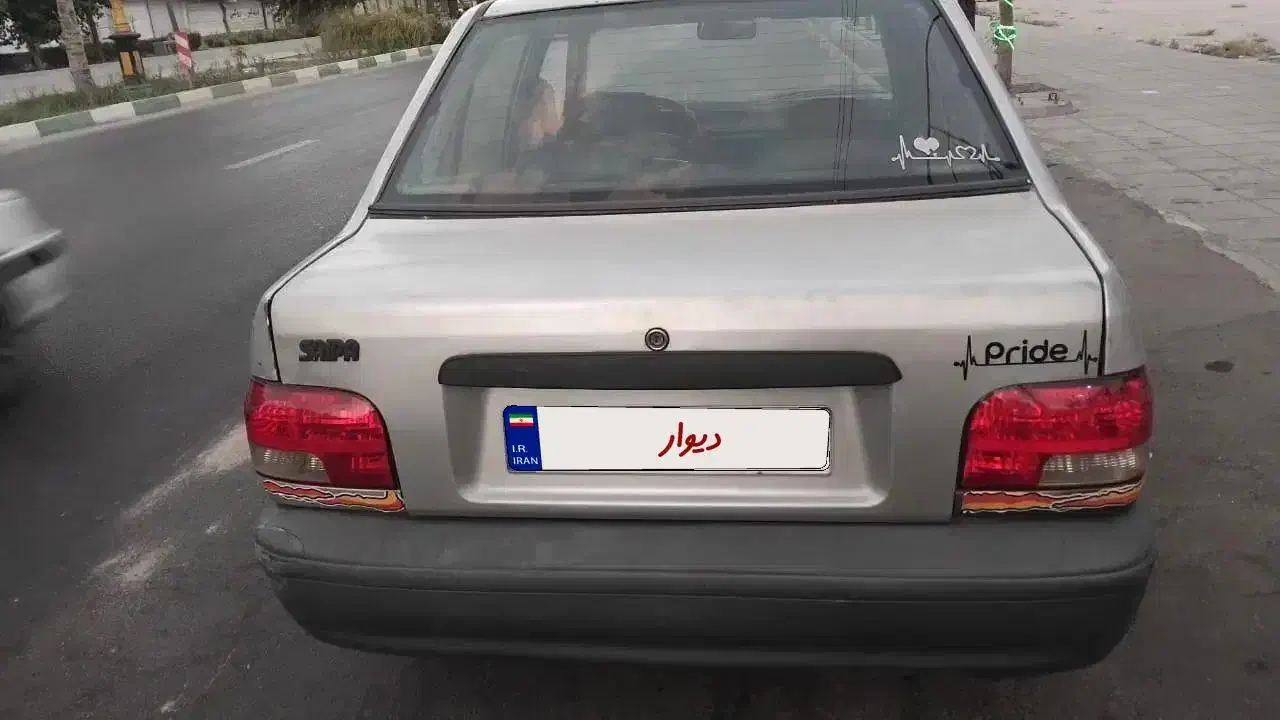 پراید نقره ایی مدل87|خودرو سواری و وانت|ماهدشت, |دیوار