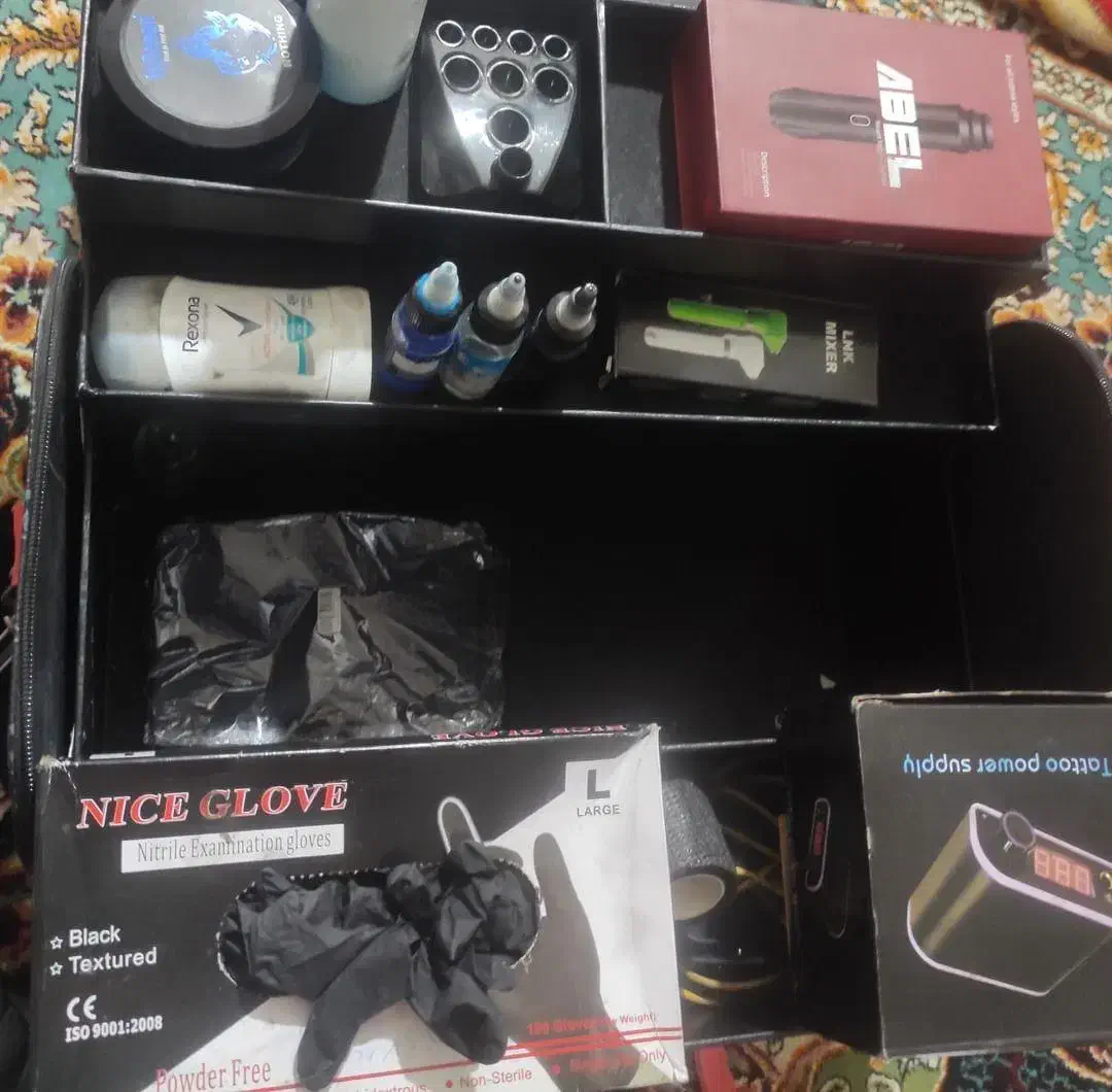 اموزش و پک وسایل تتو|آرایشگاه و سالن‌های زیبایی|کازرون, |دیوار