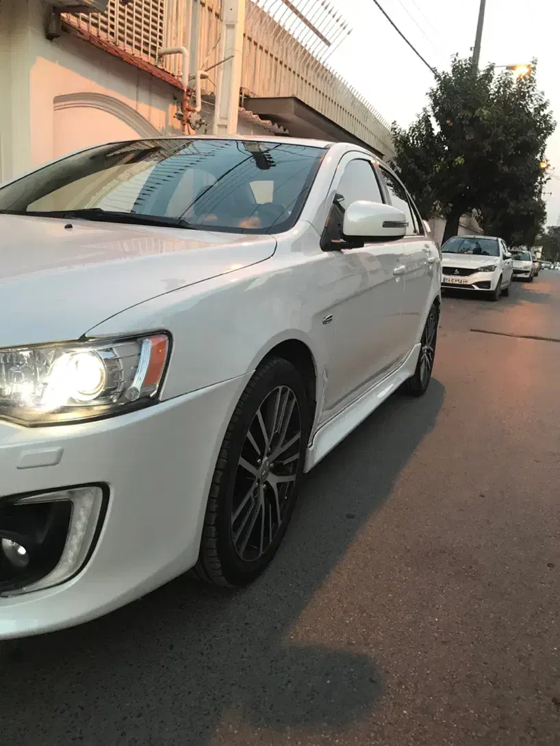 میتسوبیشی لنسر 2017 سفید صدفی|خودرو سواری و وانت|بابل, |دیوار