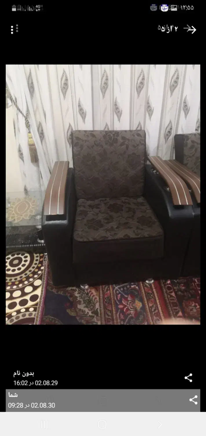 مبل راحتی تخت شو|مبلمان خانگی و میز عسلی|خوی, |دیوار