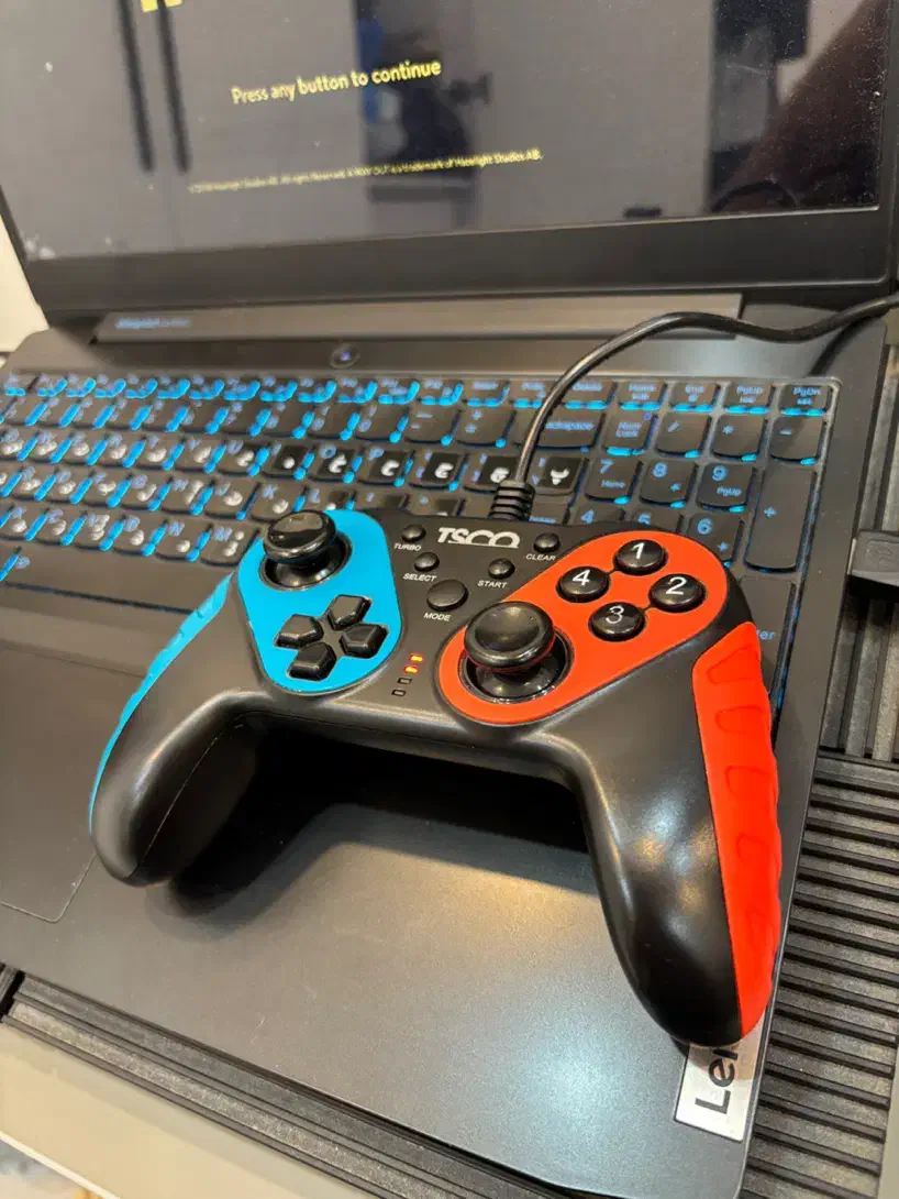 دسته بازی با سیم تسکو TG 117|کنسول، بازی ویدئویی و آنلاین|بندرعباس, |دیوار