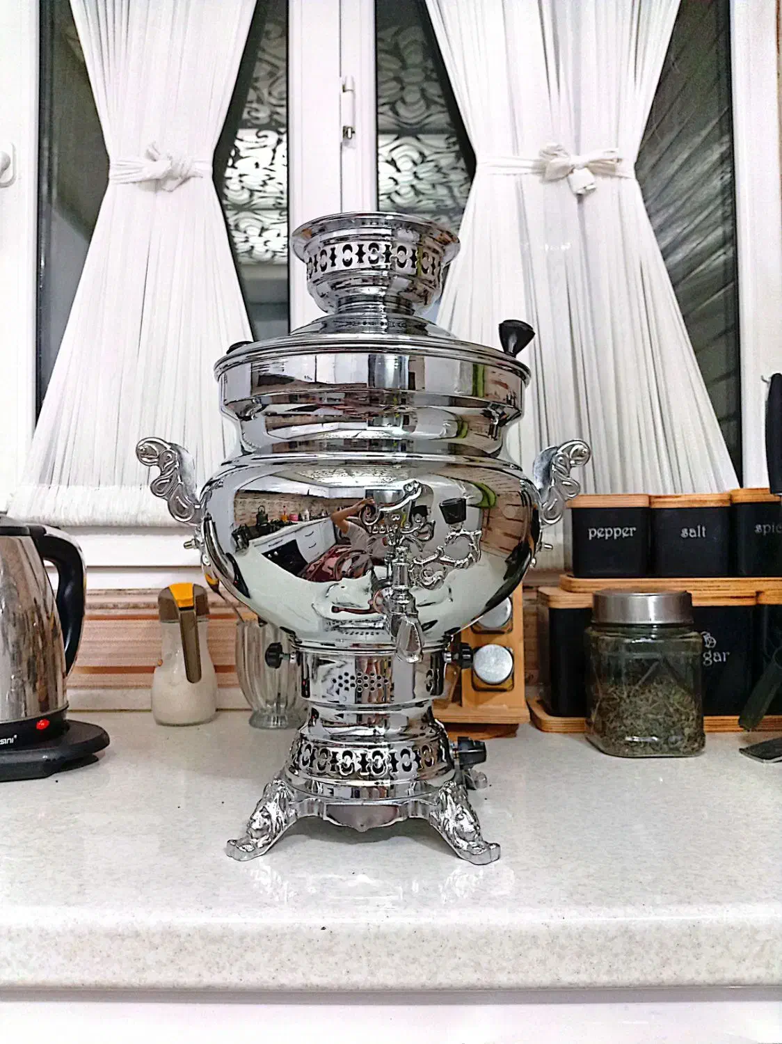 سماور نفیس ۱۰ دلستر نو نو|سماور، چای‌ساز، قهوه‌ساز|سنندج, |دیوار