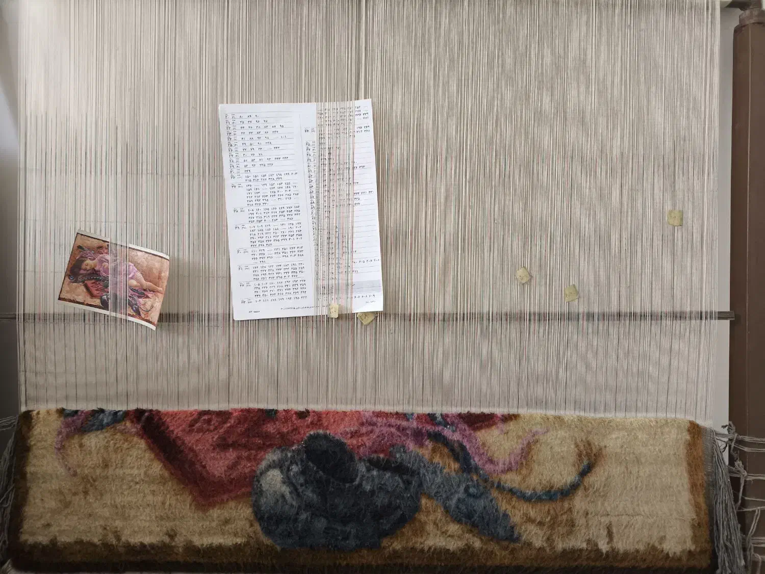 تابلو فرش|تابلو فرش|اصفهان, لاله|دیوار