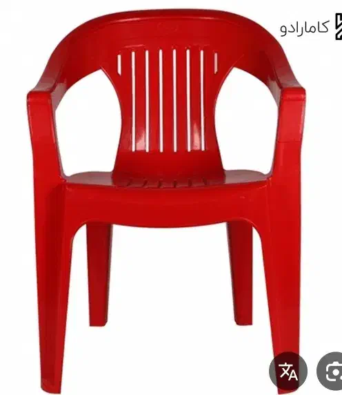 صندلی پلاستیکی سایز بزرگ ۲عدد باهم ۶۰۰|صندلی و نیمکت|فولادشهر, مسکن مهر فولادشهر|دیوار