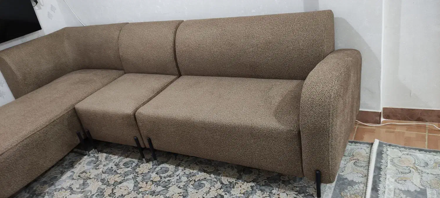 مبل 7نفره نراد اصل  مدل ال نو انباری 26 میلبون|مبلمان خانگی و میز عسلی|لنگرود, |دیوار