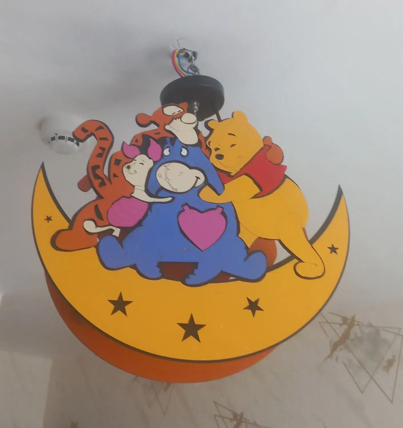 لوستر اتاق کودک|لوستر و چراغ آویز|اراک, |دیوار