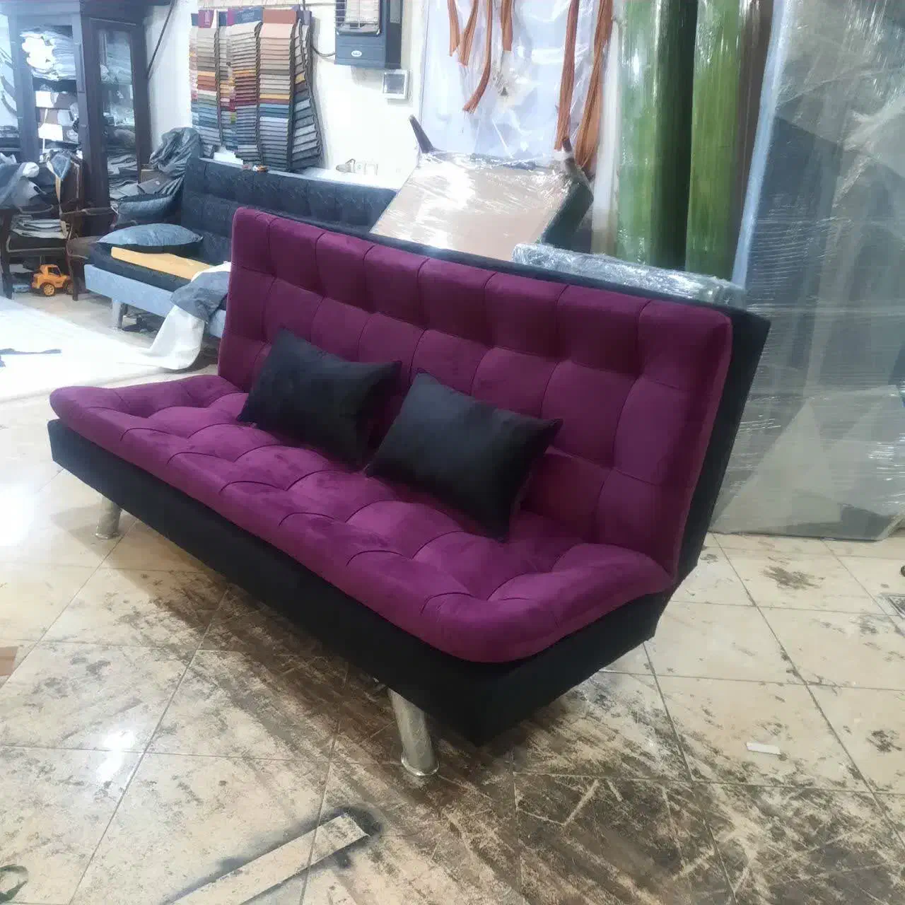 بدون پیش پرداخت صاحب مبل تخت خواب شو شوید|مبلمان خانگی و میز عسلی|قم, شاه ابراهیم|دیوار