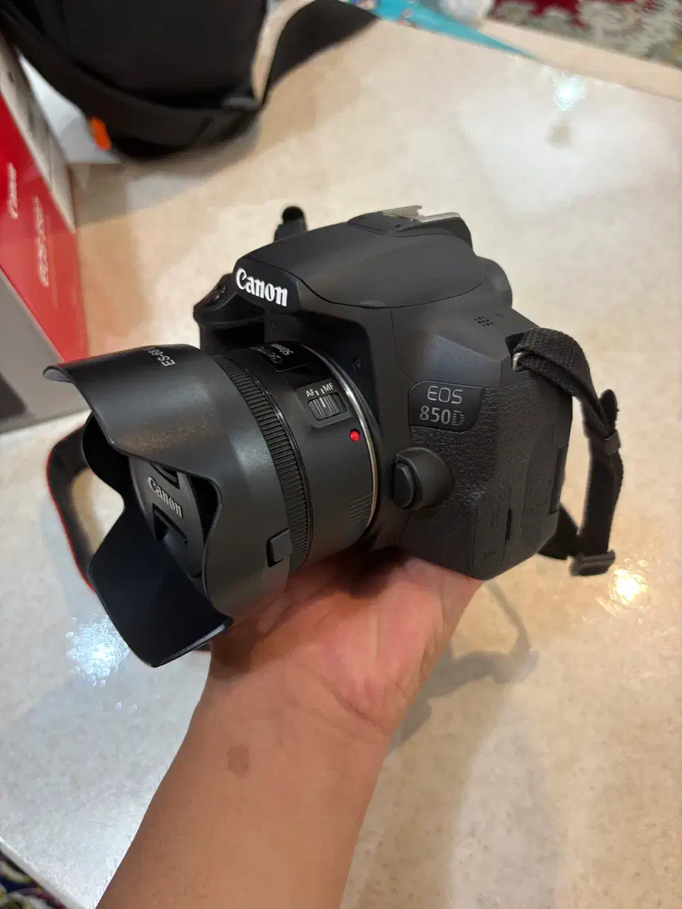 دوربین حرفه ای عکاسی و فیلمبرداری 850d کنون|دوربین عکاسی و فیلمبرداری|ری, دیلمان|دیوار