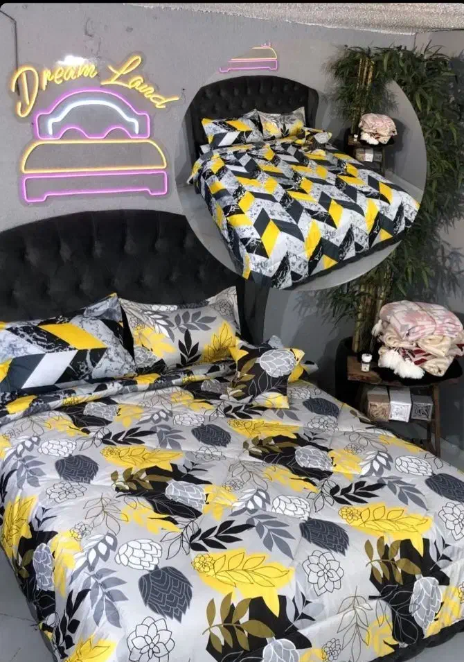 روتختی ۲ نفره پارچه خارجی|رختخواب، بالش، پتو|گرگان, |دیوار