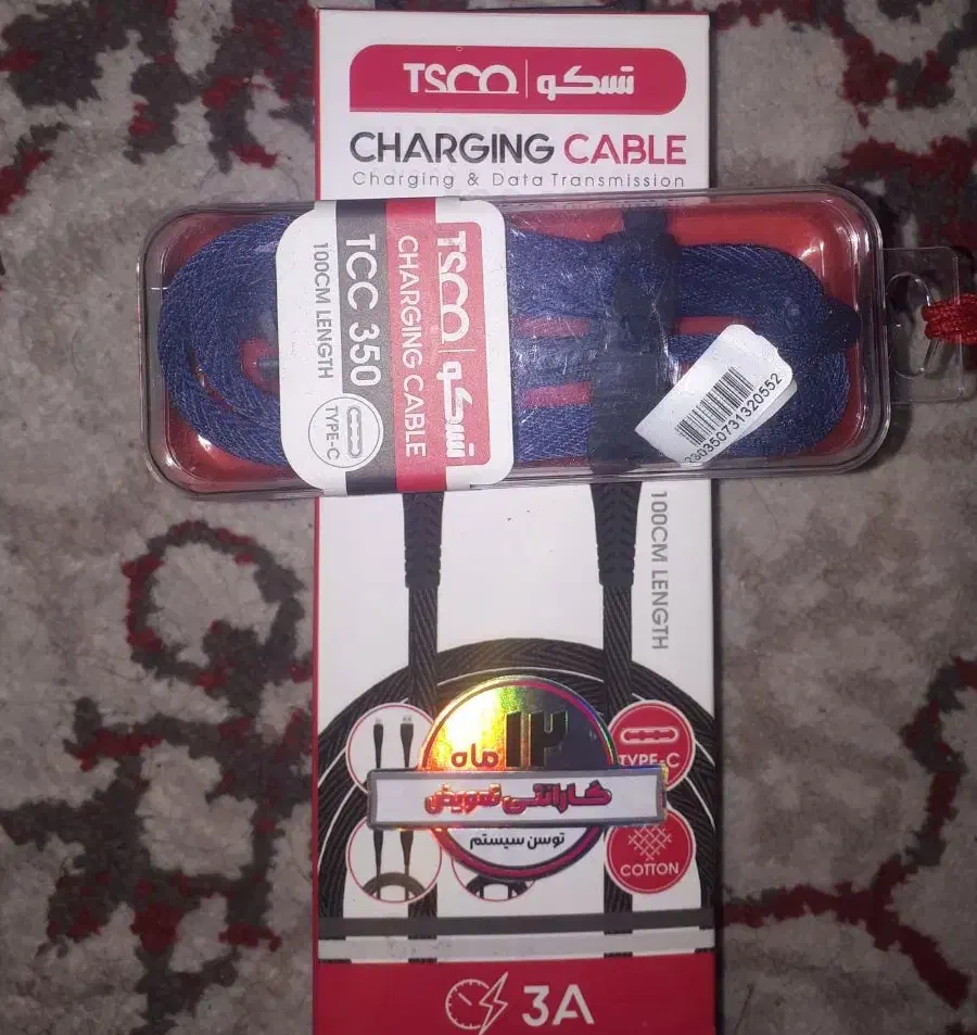 کابل شارژ اصلی  TYPE  C|لوازم جانبی موبایل و تبلت|شیراز, شهرک والفجر|دیوار