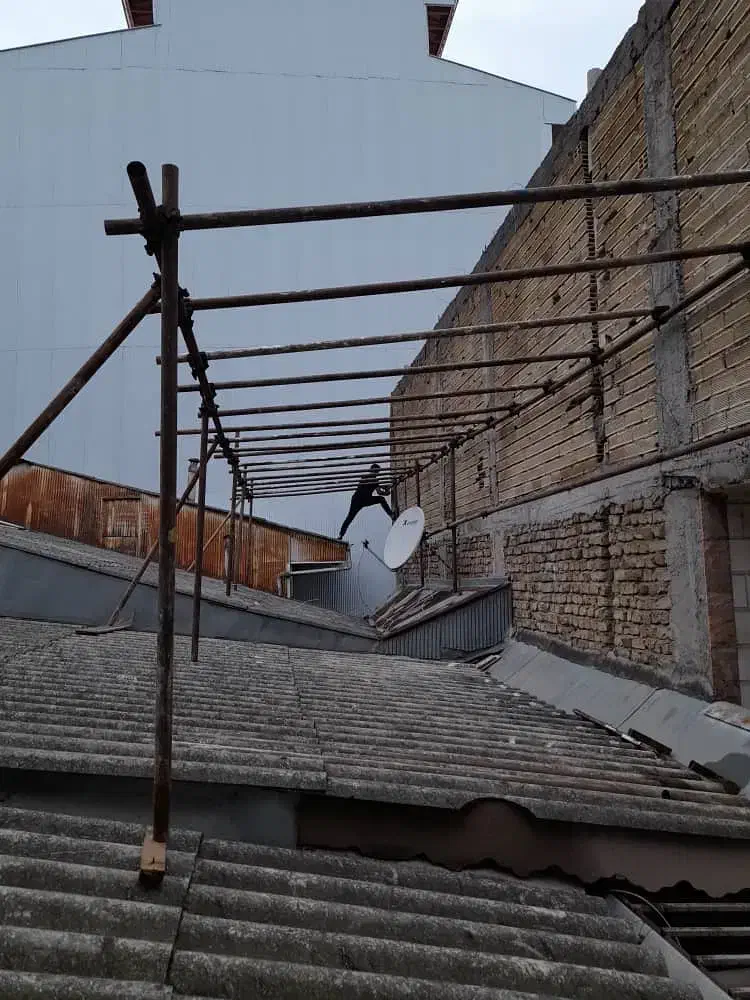 داربست فلزی|خدمات پیشه و مهارت|رشت, کوی حسینی|دیوار