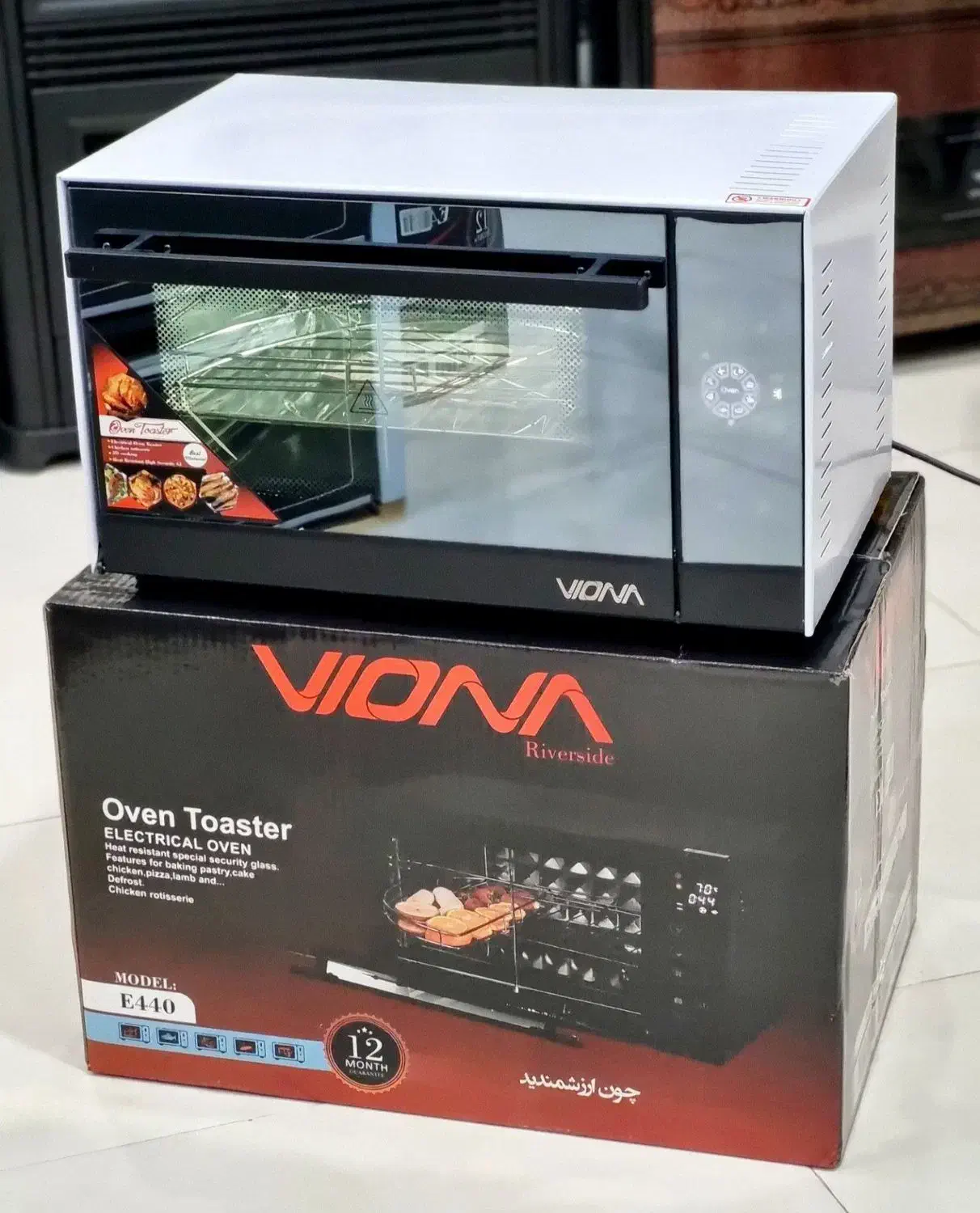 توستر ویونا لمسی|اجاق گاز و لوازم برقی پختوپز|گنبد کاووس, |دیوار