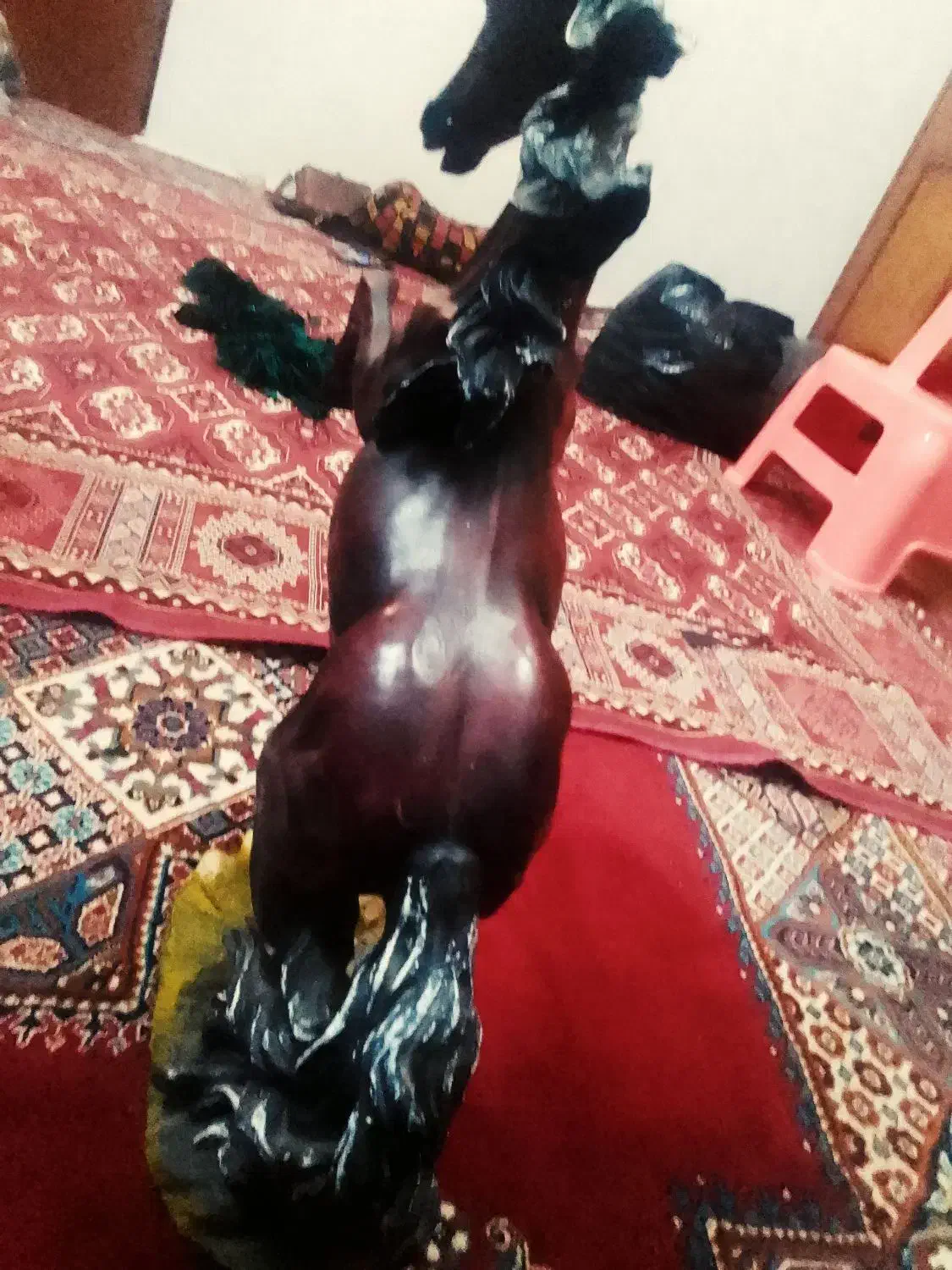 اسب مجسمه|مجسمه، تندیس، ماکت|اردبیل, |دیوار