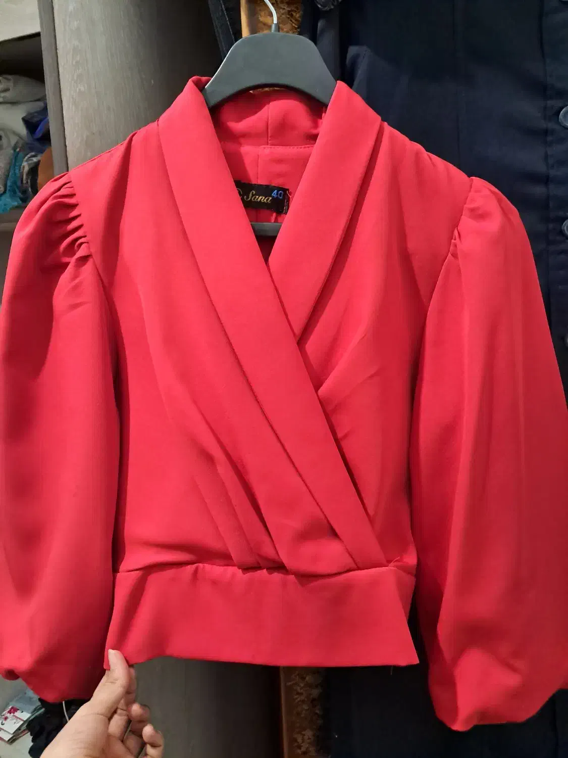 کراپ شومیز مجلسی نو سایز 40|لباس|قم, زنبیل آباد|دیوار