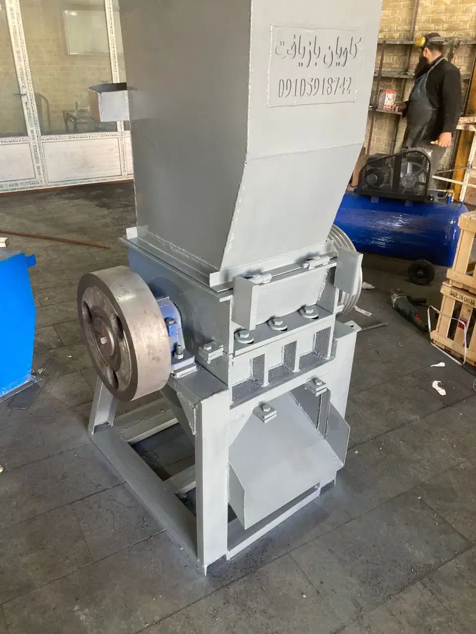 آسیاب پلاستیک 40 تک و سه فاز سبد لاک خردکن دستگاه|ماشینآلات صنعتی|چهاردانگه (تهران), |دیوار