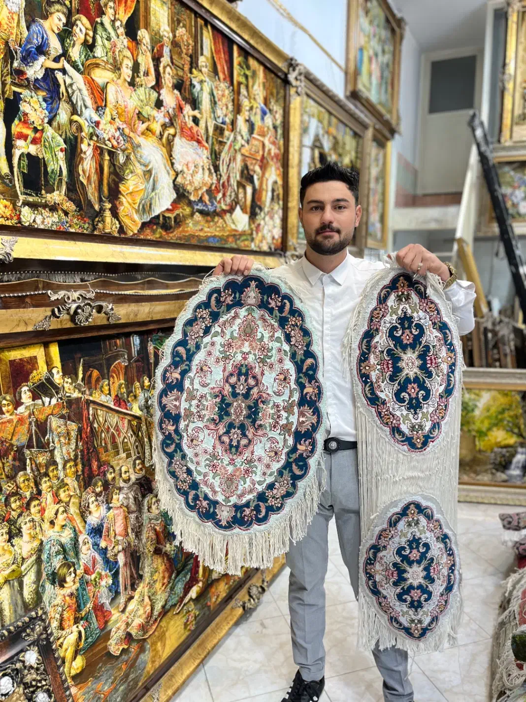 تابلو فرش|تابلو فرش|تبریز, |دیوار