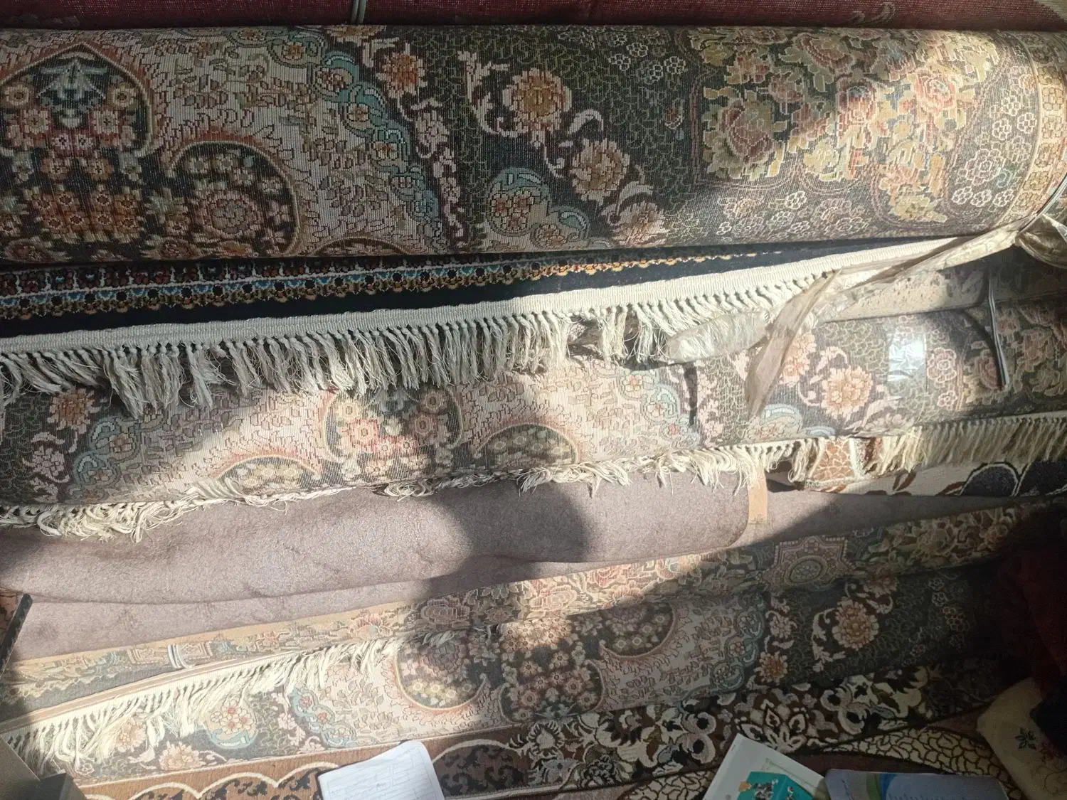 قالی ۱۲ متری|فرش|ایذه, |دیوار