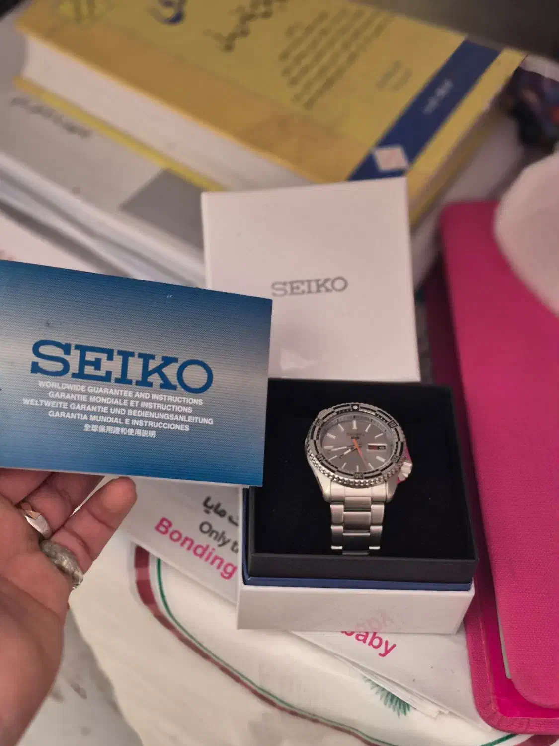 ساعت سیکو اصل ژاپن اتوماتیک نو|ساعت|قیدار, |دیوار