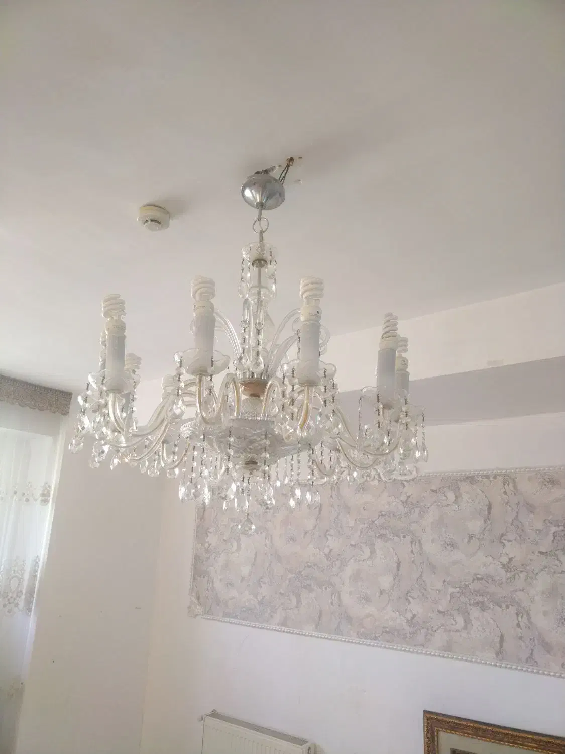 لوستر هشت شانه خوب برای منزل|لوستر و چراغ آویز|تبریز, |دیوار