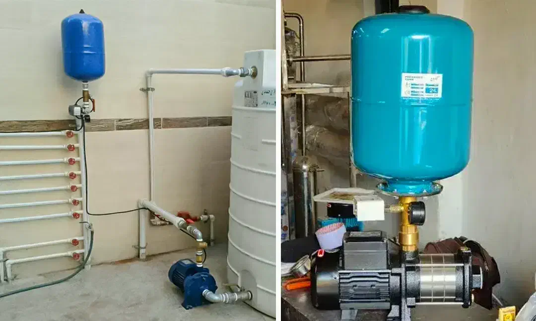 نصب پمپ آب و تانکر|خدمات پیشه و مهارت|قروه, |دیوار