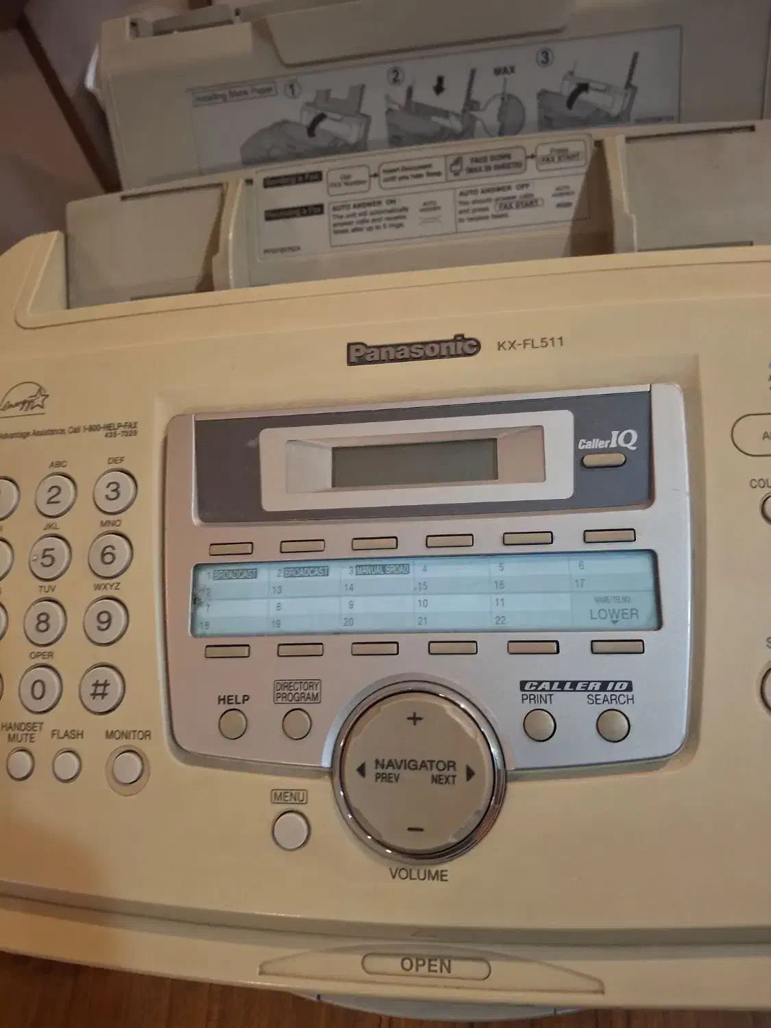 فروش دستگاه فکس پاناسونیک سالم|تلفن رومیزی|تهران, هروی|دیوار