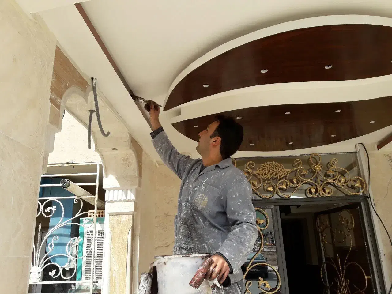 نقاشی ساختمان ( سعیدجعفری )|خدمات پیشه و مهارت|بروجرد, |دیوار