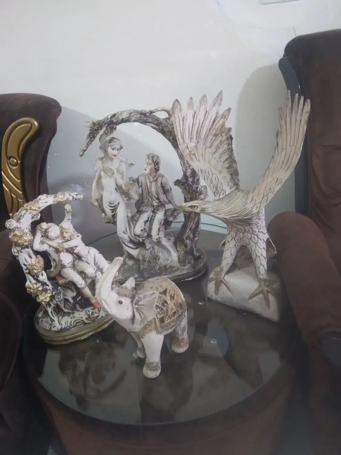 چند عدد مجسمه تزیینی|مجسمه، تندیس، ماکت|اسدآباد, |دیوار