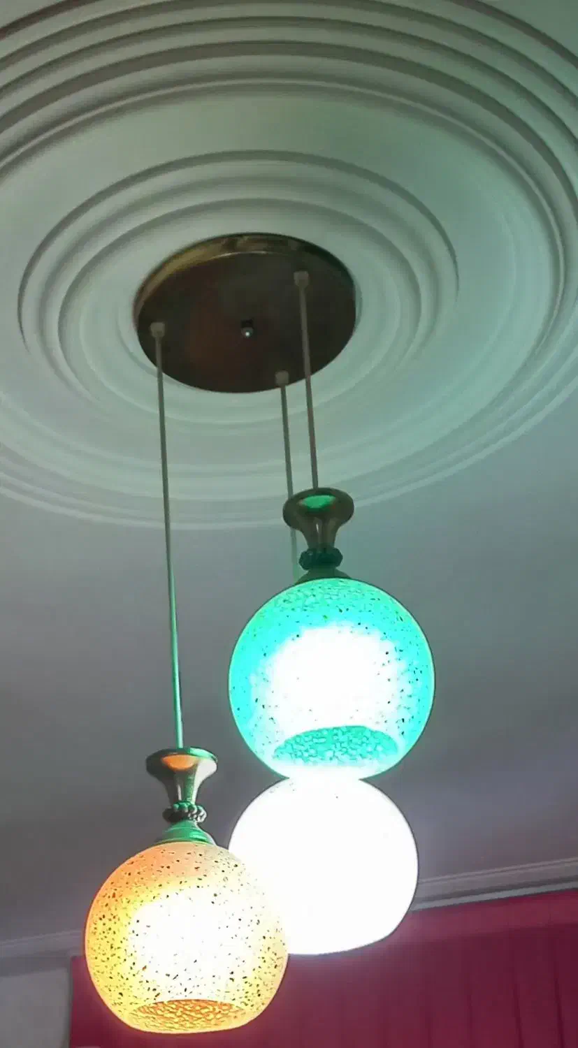 لوستر|لوستر و چراغ آویز|کنگاور, |دیوار