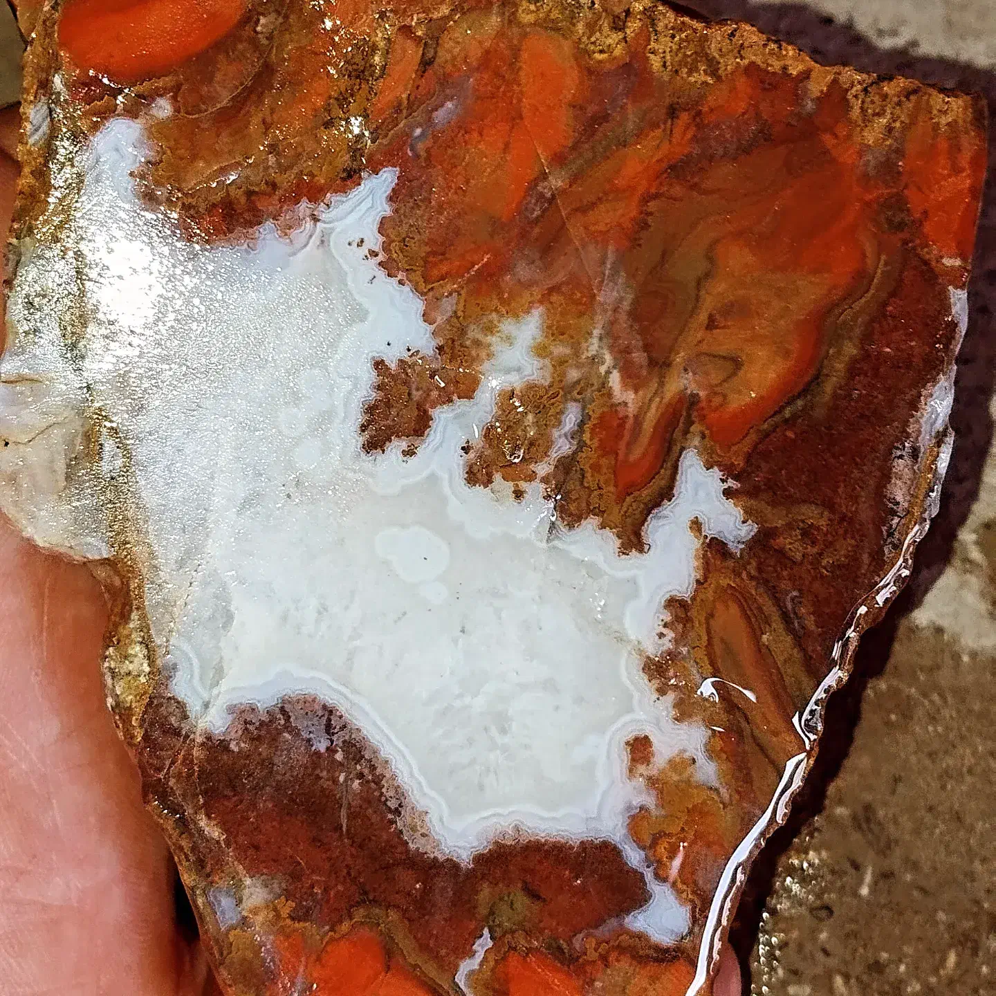 سنگ عقیق شجر گل اناری|جواهرات|ساری, |دیوار