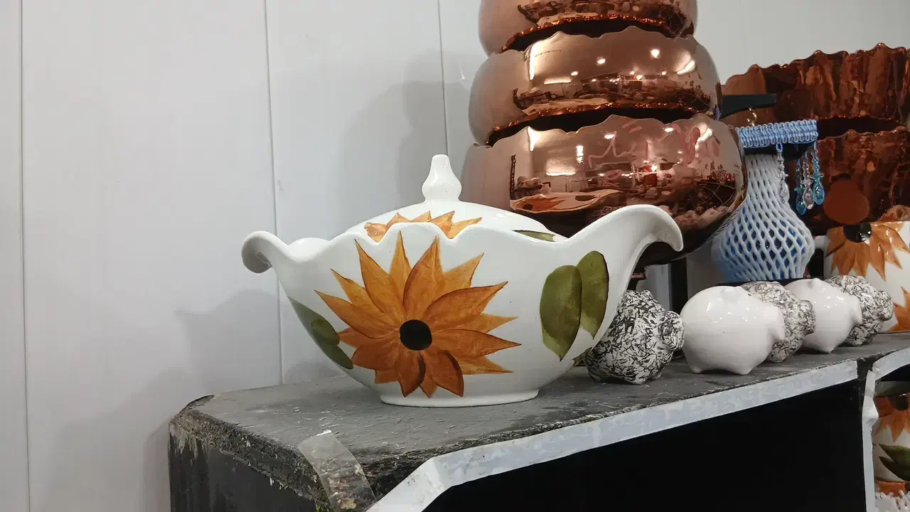 عمده ظروف چینی سرامیک ضمانت فر|ظروف سرو و پذیرایی|رفسنجان, |دیوار