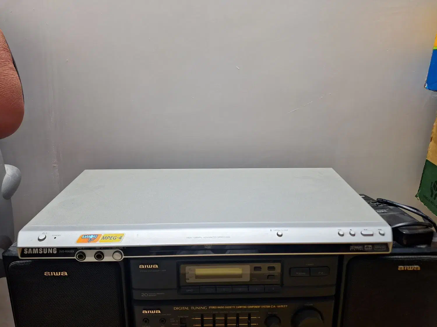 دستگاه دی وی دی سامسونگ اصل کره با کنترا|پخشکننده DVD و ویدیو|تهران, نارمک|دیوار