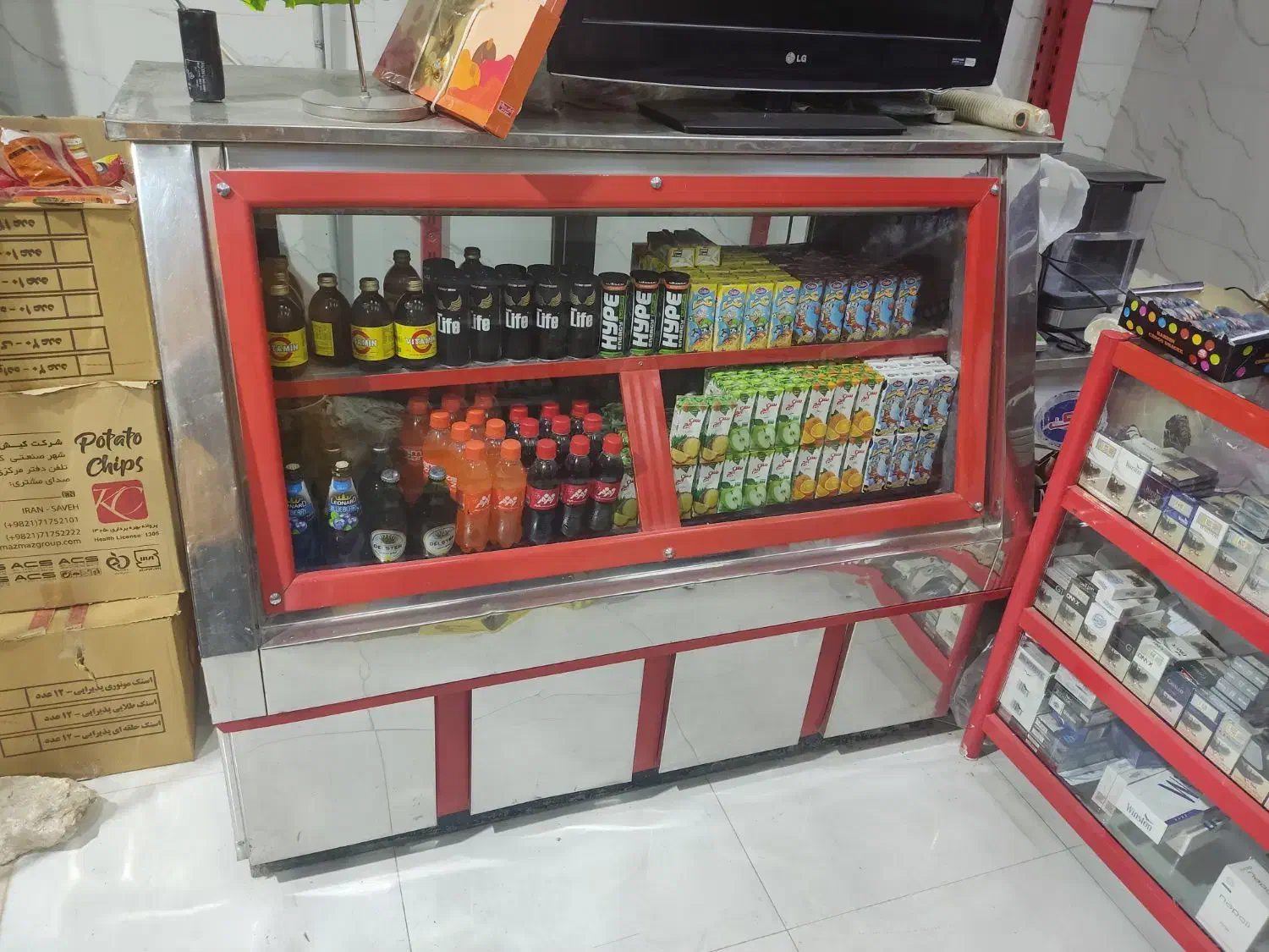 یخچال ویترینی|فروشگاه و مغازه|بومهن, |دیوار