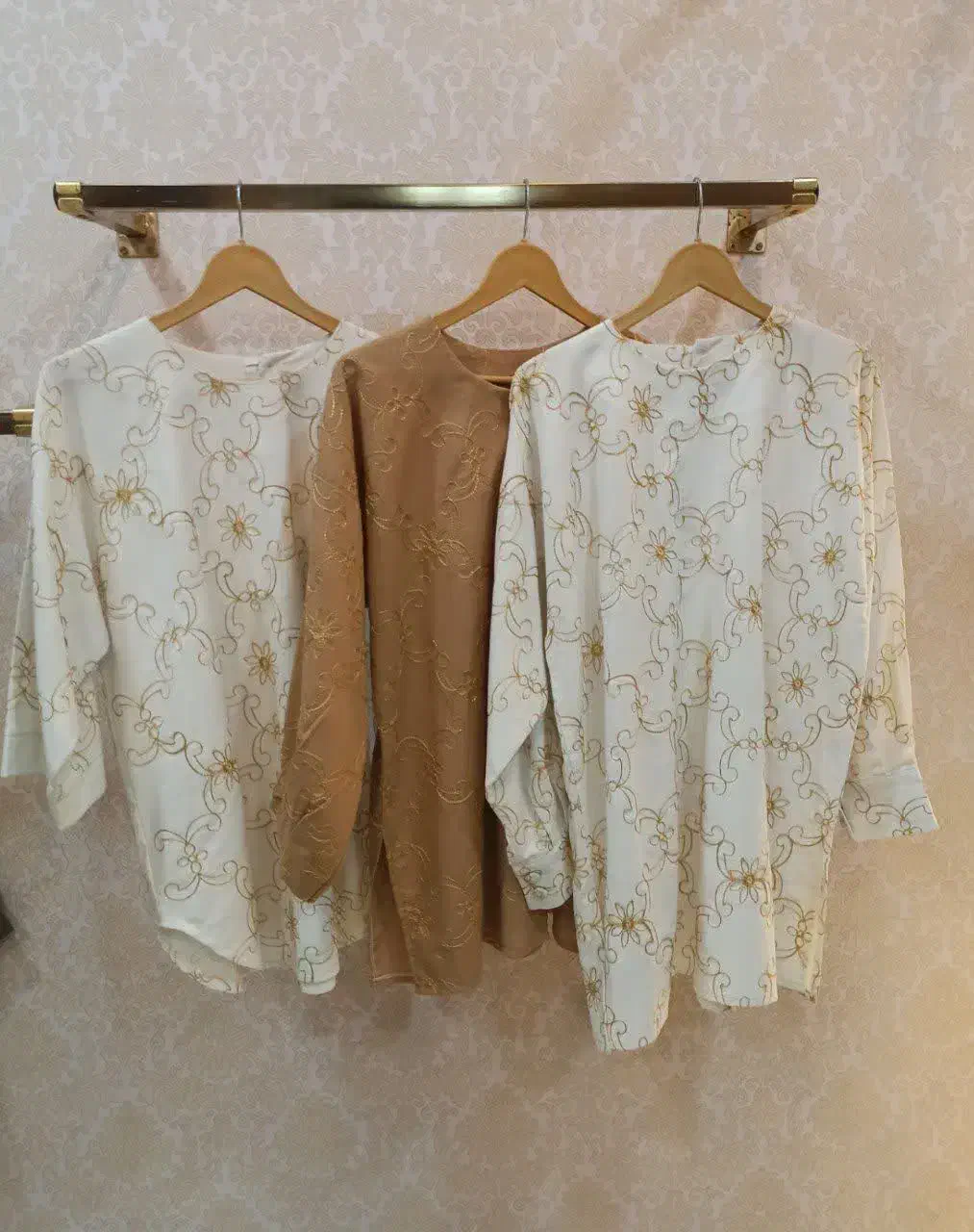 شومیز میهمانی لینن خامه دوزی|لباس|ورامین, ورامین|دیوار